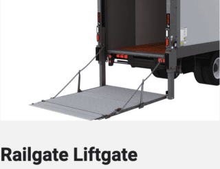 Picture of Waltco Railgate liftgates for sale and installation at River-roads sales and leasing